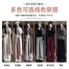 Pink Fleece Pants Narrow Wide-leg Pants for Women's Small Men, New Autumn and Winter High-waisted Pendant Straight Glutinous Rice Pants