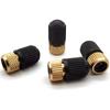 2~8pcs Bicycle Valve Pump Converter Adapter Presta to Schrader Convert Nozzle Inflation Adaptor F/V To A/V Bike Valve Adapter Mass Air Flow 3