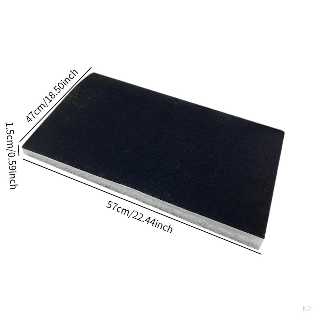 Range Hood Grease Filter Activated Carbon Sponge Oil Resistant Exhaust for