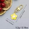 Charming Floral Keychain Pendant: Stylish, Cute, and Fresh for Girls & Couples