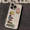 Applicable to iPhone11/11/11 mobile phone case Huawei vivo Xiaomi OPPO transparent case mosaic SpongeBob SquarePants