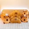 Trendige Capybara Croissant Plüschkissen Puppen Serie