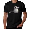 Asexual Pride Raccoon T-Shirt T Shirts for Man Graphic Tees T Shirts for Man Pack White T-Shirt