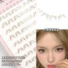 SIDIT - Natural Wispy Colored Lower Cluster False Eyelashes