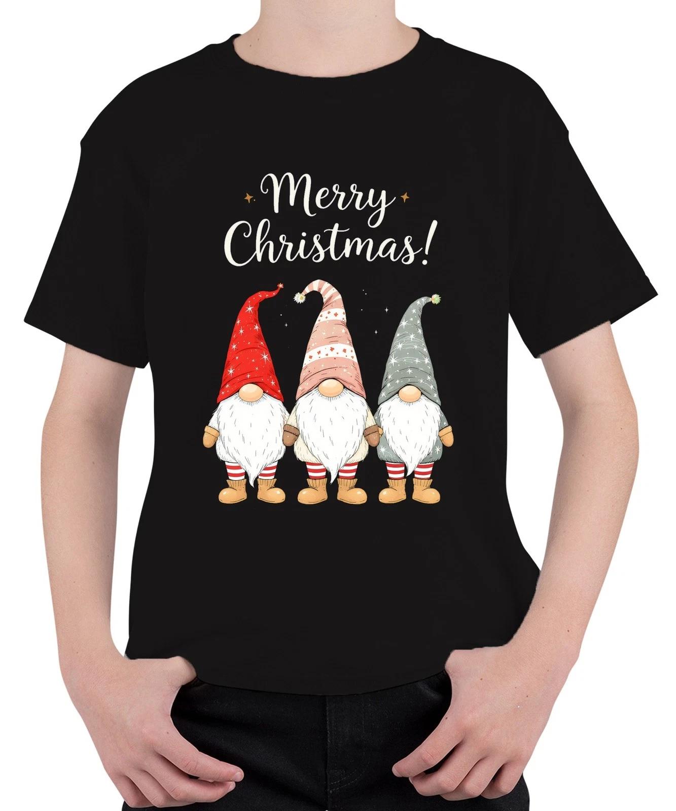 Merry Christmas! Weihnachtswichtel Gnome niedlich Weihnachten Unisex Kinder T-Sh XXL