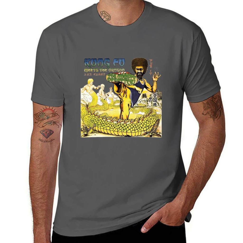 Lee Perry The Mighty Upsetter Kung Fu Meets The Dragon Classic T-Shirt T Shirt for Man 100 Percent Cotton T-Shirt