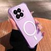 Case for Xiaomi 15T Pro Cute Airbag Corner Pastel Matte Magnetic Casing Semi Shockproof Phone Cover
