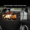 Durable Multifunctional Leather Car Headrest Hooks Car Seat Purse Hanger Storage Organizer for Hanging Bags and Personal Items