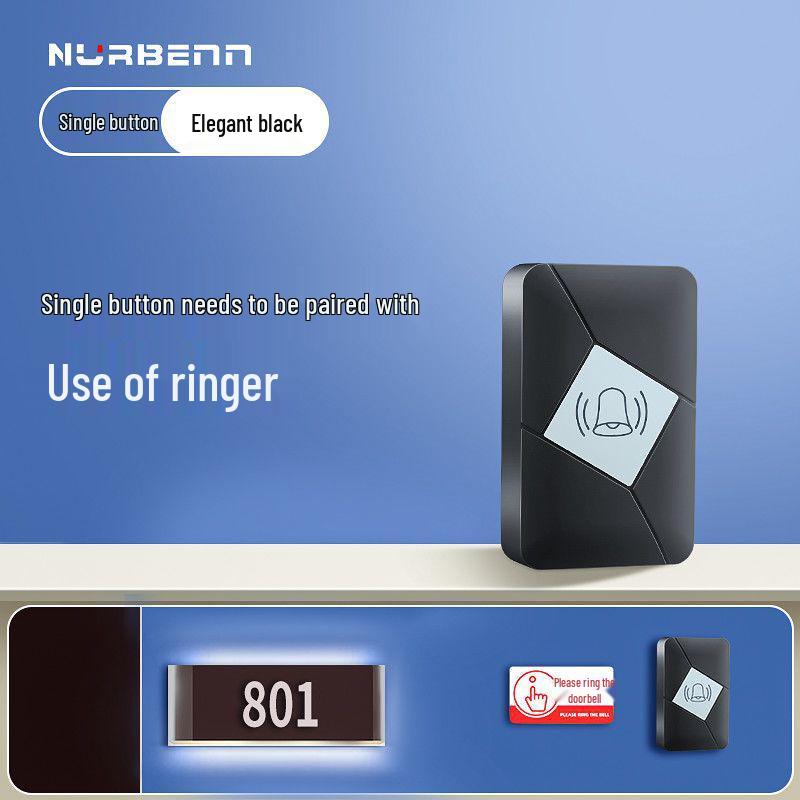 

Smart Wireless Doorbell: Ultra-Long Range, Remote Control Chime with High Volume & One-to-Many Function, Ideal for Home & Elderly Assistance