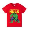 2025Hulk Nuova Moda Estiva T-shirt Stampata Girocollo Manica Corta Unisex Abbigliamento alla Moda