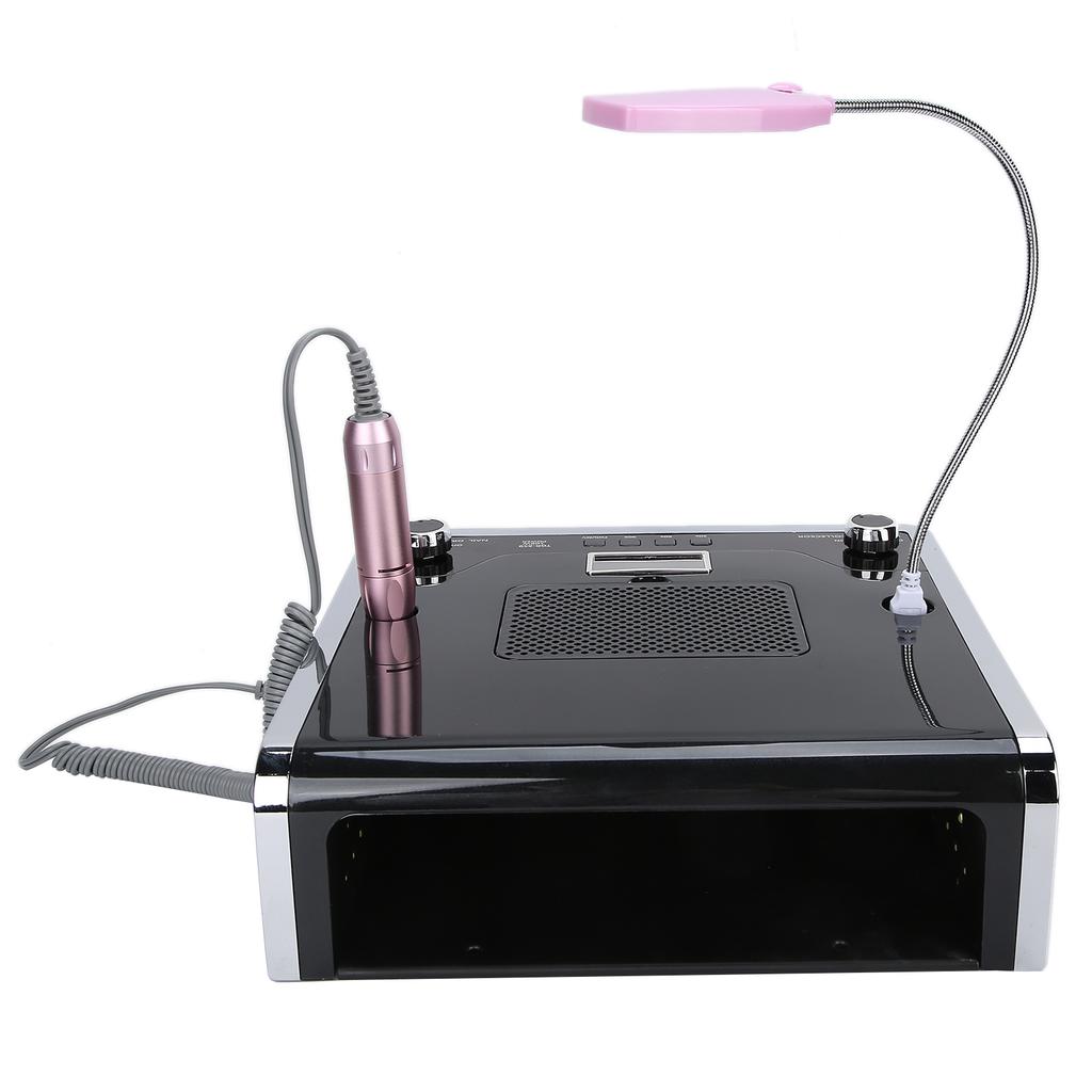 108W 4-In-1 Nail Suction Dust Collector Nail Art Curing Lamp Light Grinding Machine