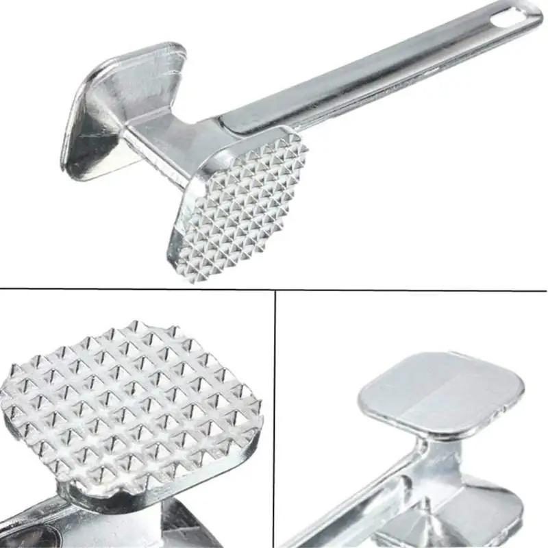 1PC Attendrisseur à Viande en Alliage de Zinc Marteau Maillet Outil pour Pilonner Steak de Bœuf Poulet Porc Marteau à Viande Outil de Cuisine
