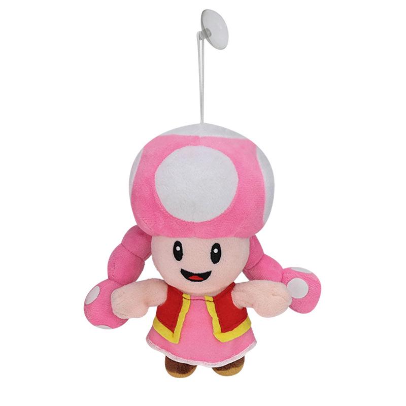 

Рюкзак в виде Тоадетты-гриба и набор плюшевых кукол Кинопио 18-20cm (with Tag)