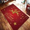 Snowflake Christmas Tree Carpet Living Room Decor Sofa Rug Bedroom Bedside Rug Kitchen Dining Table Mat FloorMat Christmas Decor