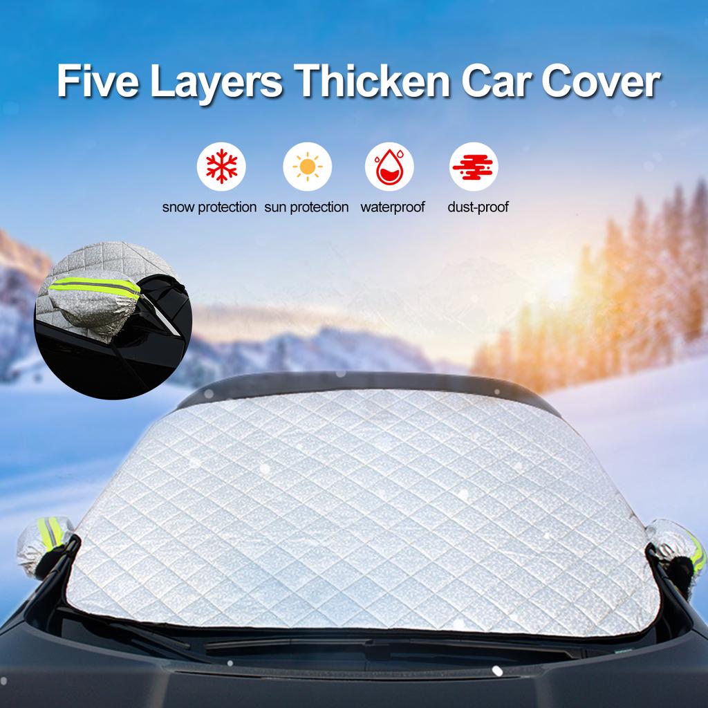 Sunshade Cover Car Windshield Snow Sun 