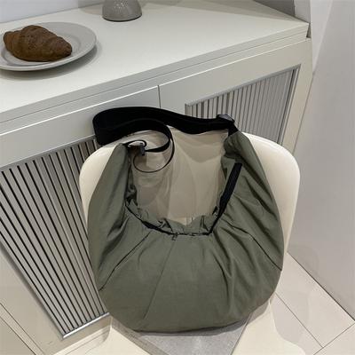 Große Kapazität Hobo-Taschen Mode Lässig Pendeln Schultertasche für Damen Herren Bequem und Vielseitig Textur Umhängetaschen