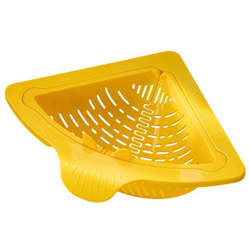 Magnetic Hanging Sink Drain Basket - Kitchen Cleaning Storage Rack for Food Residue & Leftovers