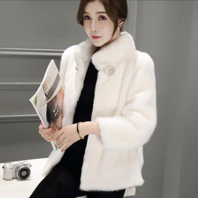 Imitation Fur Coat Women's New Imitation Mink Coat Imitation Mink Velvet Short Short Coat