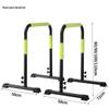 Indoor Pull-up Bar & Push-up Trainer: Split Single/Double Parallel Bars for Flexion & Extension Workouts