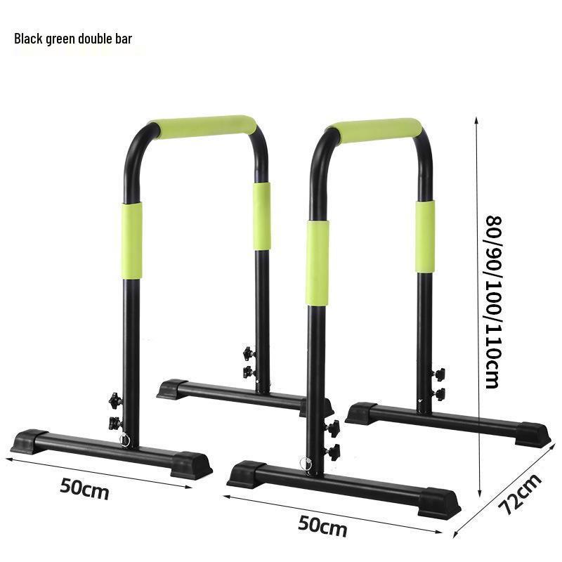 

Indoor Pull-up Bar & Push-up Trainer: Split Single/Double Parallel Bars for Flexion & Extension Workouts