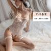 Yiyue erotic underwear sexy lace seduction suspender onesie women's pure desire uniform perspective pajamas 1111