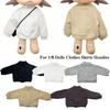 DIY Replacement Sweatshirt Clothes Multicolors Action Figure Doll Fashion Tops For 1/8 Dolls