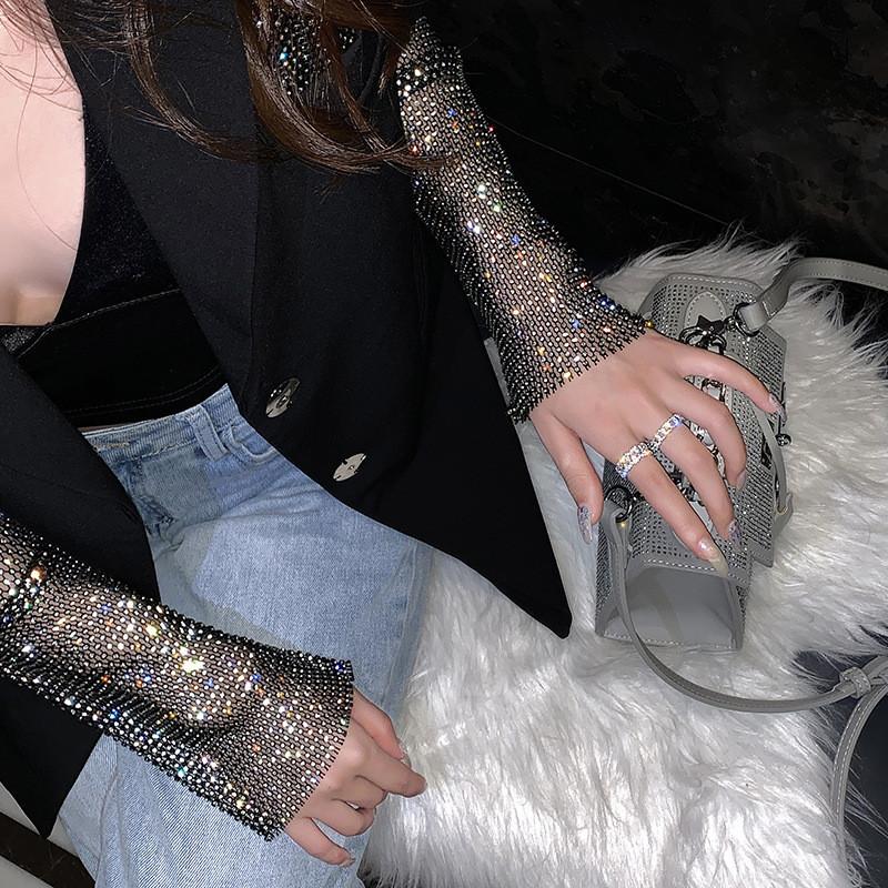 Elegant 925 Silver Open Ring For Women Fashionable Geometric Design Sparkling Gemstone Style