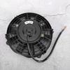 Akozon Radiator Cooling Fan 7 Inch Slim Electric Radiator Push Pull Cooling Fan Thermo Universal with Installation Kit