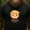 T-Shirt Herren Kawaii Trump Motiv Baumwolle Größe S bis 5XL