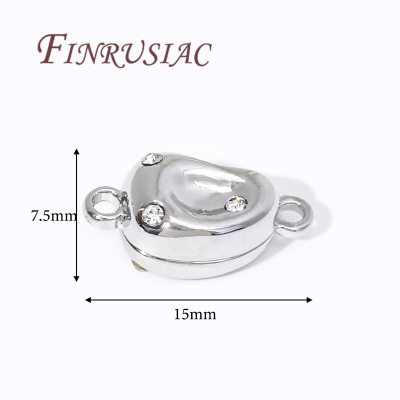 18K Gold Plated Locks For Jewelry,Bracelets Connectors Clasps,DIY Necklace Making Accessories,Clasp For Jewelry