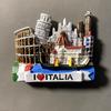 Italy 3D Fridge Magnets, Travel Souvenir Fridge Magnets, Handmade Fridge Magnets, Decorative Fridge Magnets