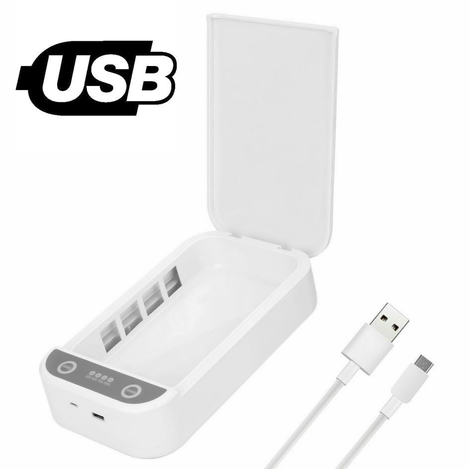 UV Disinfection Sterilization Box Portable UV Sterilizer USB Phone Toothbrush Disinfection Box