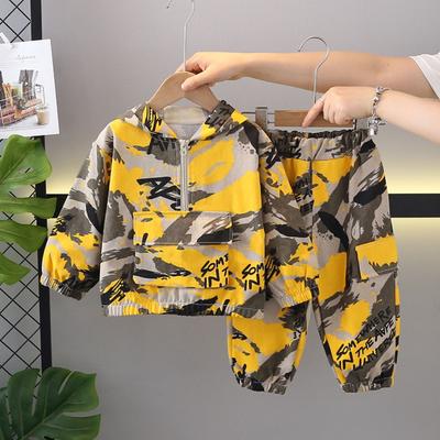 Kids Casual Long-Sleeve Set, Comfortable Daily Wear Outfits