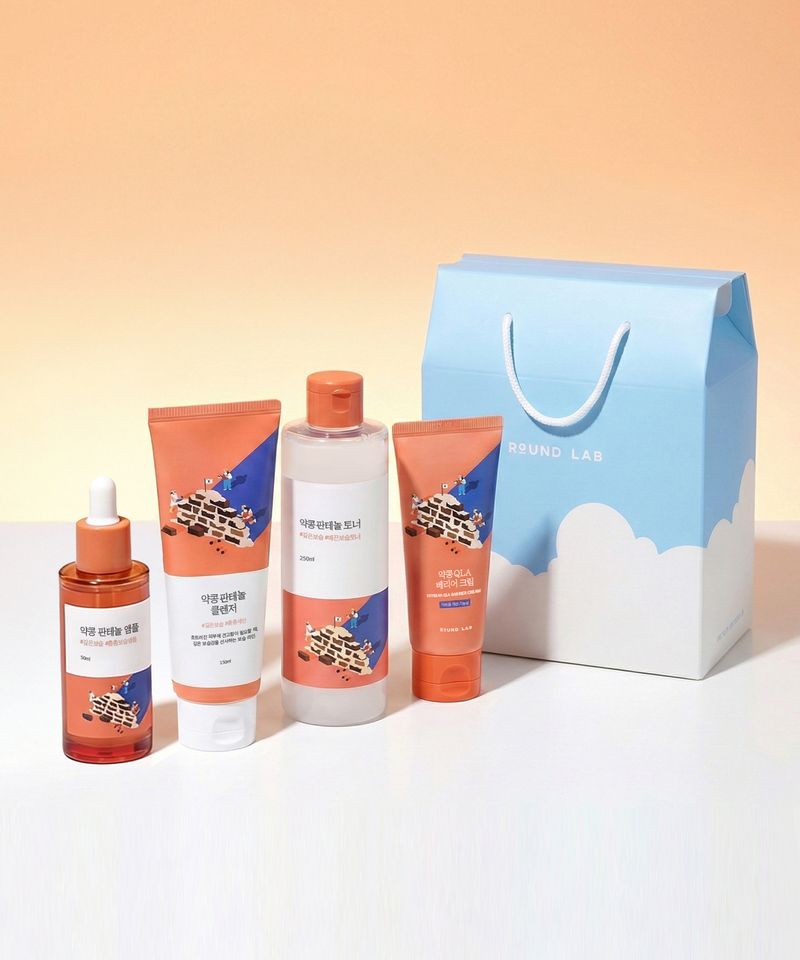 [Gift Wrapping] Black Bean Panthenol Moisturizing Barrier Set (Toner + Ampoule + Cream + Cleanser)