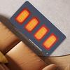 Heated Seat Pad Cordless Electric 3 Settings Warmer Outdoor Seat Warmer Bleacher Heater For Home Office Outdoor Camping Hiking