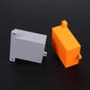 Wall-Mounted Bow Saw Blade Holder, Anti-Tip Design, Durable Plastic Space-Saving Tool Storage Rack, Home Studio Safe Storage