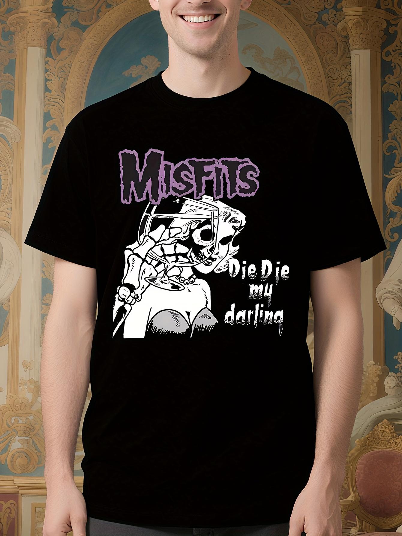 Misfits Die Die My Darling Graphic Tshirt - Punk Rock Hor... XXL