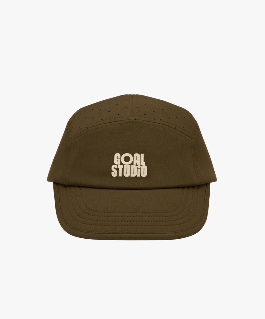 GOALSTUDIO Active Logo Cap-Dark Brown