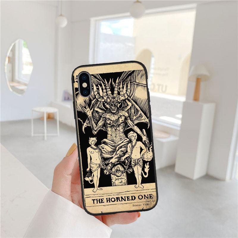 

LO93 Witch Divination Tarot Moon Soft Shell Phone Case for Xiaomi Xiaomi Poco M4 M5 M6 M7 X3 X6 X7 F8 Ultra Pro GT NFC Poco F8 ultra