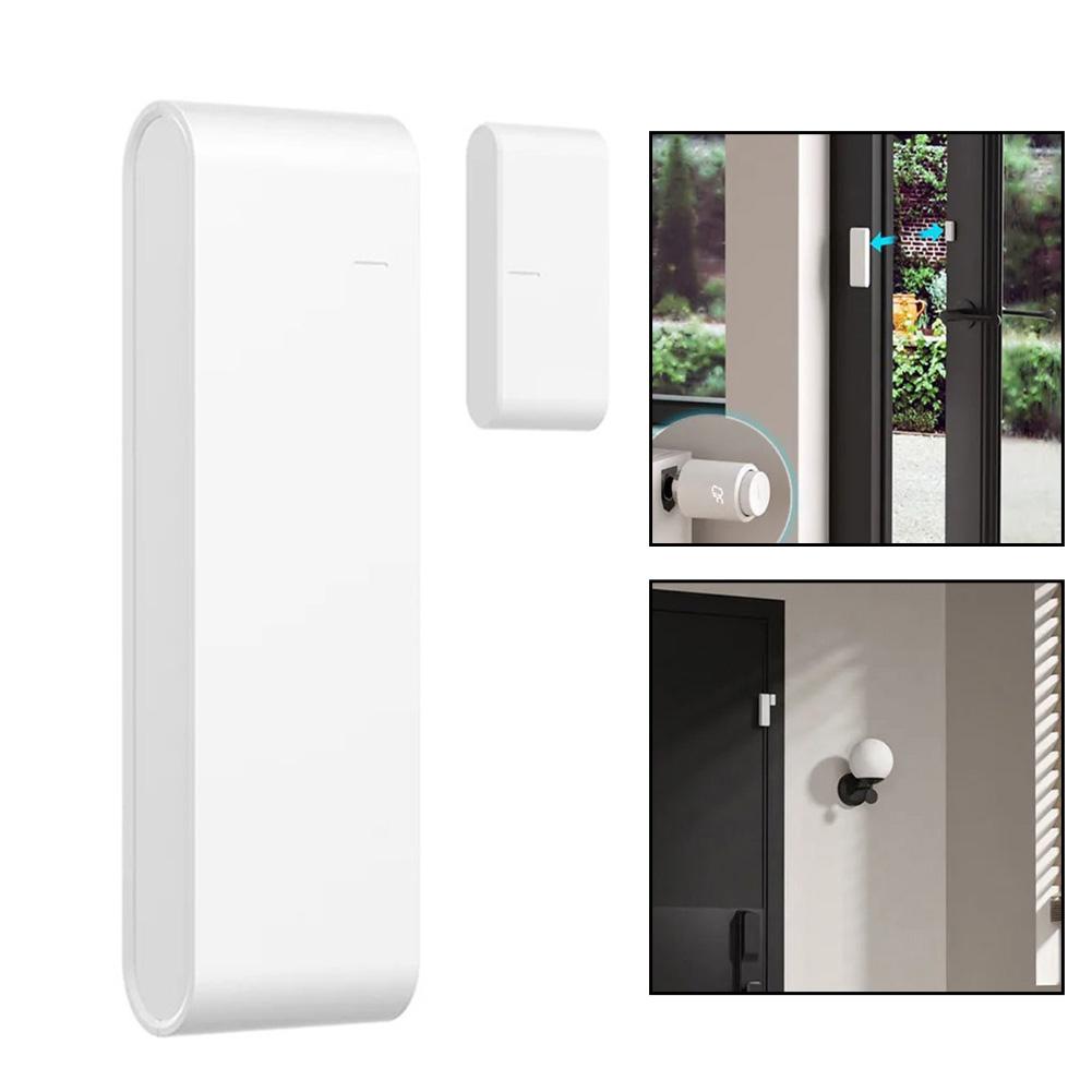 Home Security 90*26mm Door Window Sensor Door Window Security Sensor Sensor Horizontal And Vertical Installation