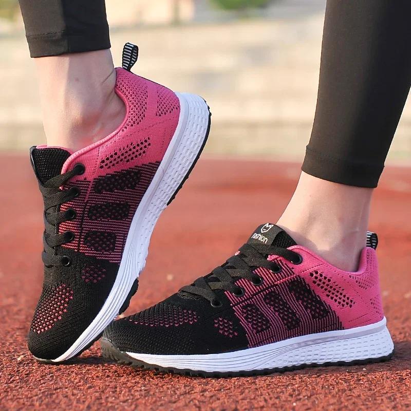 Sneakers Women Shoes Lightweight Breathable Casual Shoes For Women Comfortable Jogging Tennis Outdoor Walking Size 36-42