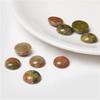 4-14MM 10pcs/lot Round Natural Stone Cabochon Beads Loose Gem Cabochon DIY Ring Pendants Necklace Accessories Needlework