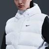 Nike Sportbekleidung Metro Thermo-FIT Wasserabweisend Lockerer Schnitt Mit Kapuze Warm Daunenweste Damen Weste IH1010-100