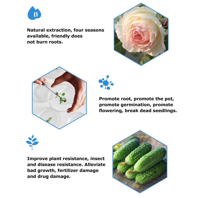 Hrană lichidă pentru plante 50 ml Hrană lichidă pentru plante pentru interior Plante de casă Soluție organică multifuncțională Îngrășământ pentru plante bogate în nutrienți pentru interior