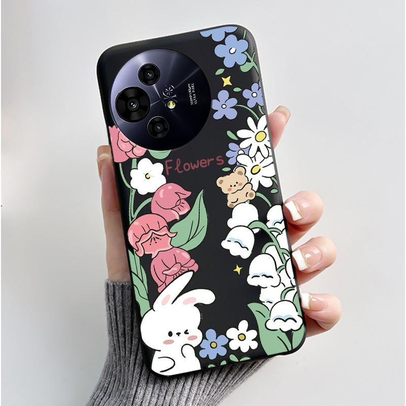 New Design Cute Case For TCL 50 NxtPaper 5G/50 Pro NxtPaper 5G/TCL P10/60 XE NxtPaper Shockproof Cover Black Case