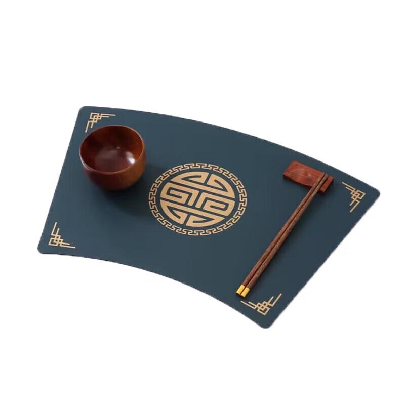 Meiliya Leather Fan-shaped Placemat