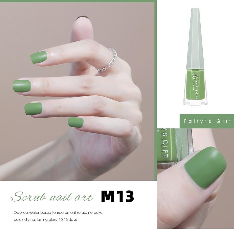 New Water-based Matte Nail Polish Matte Matte Non-tearable No-bake Quick-drying Long-lasting Nail Polish
