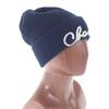 Chanel AA8313 Knit Cap Navy Cashmere Women