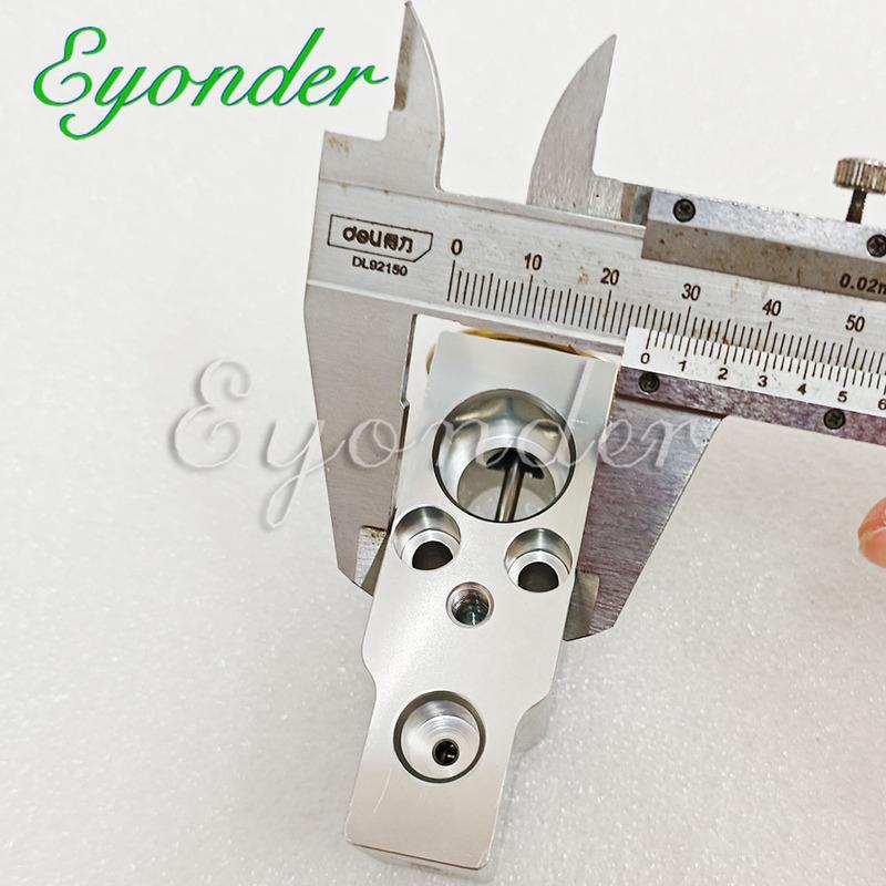 AC Evaporator TX TXV BLOCK EXPANSION VALVE For Nissan Tiida Qashqai Hitachi Excavator Ssangyong Actyon 92100921