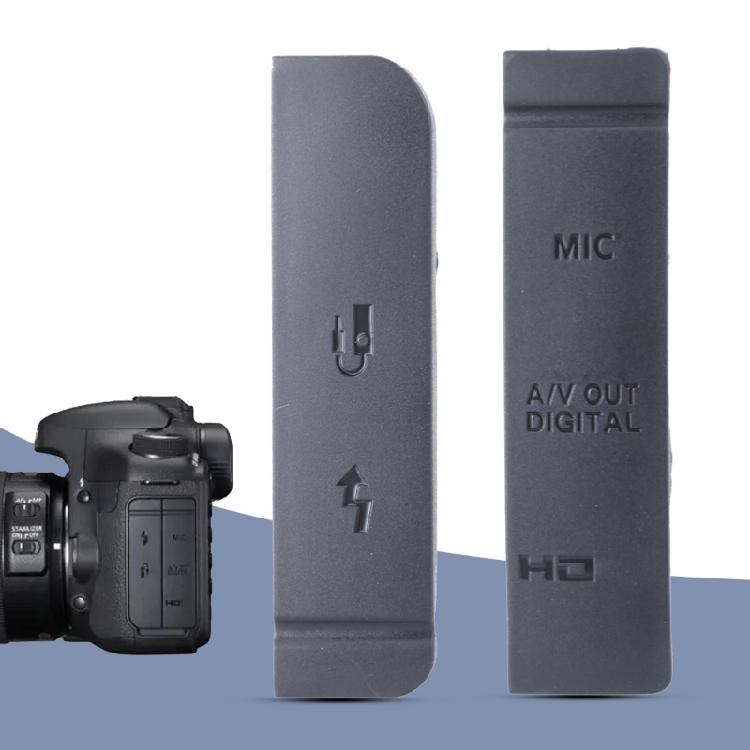 USB Skin Side Blocking Rubber Parts for 7D Digital Camera Decorative Interfaces Port Cover Door